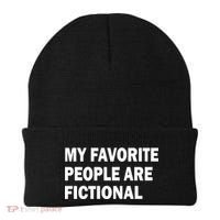My Favorite People Are Fictional Beanie thumb 0