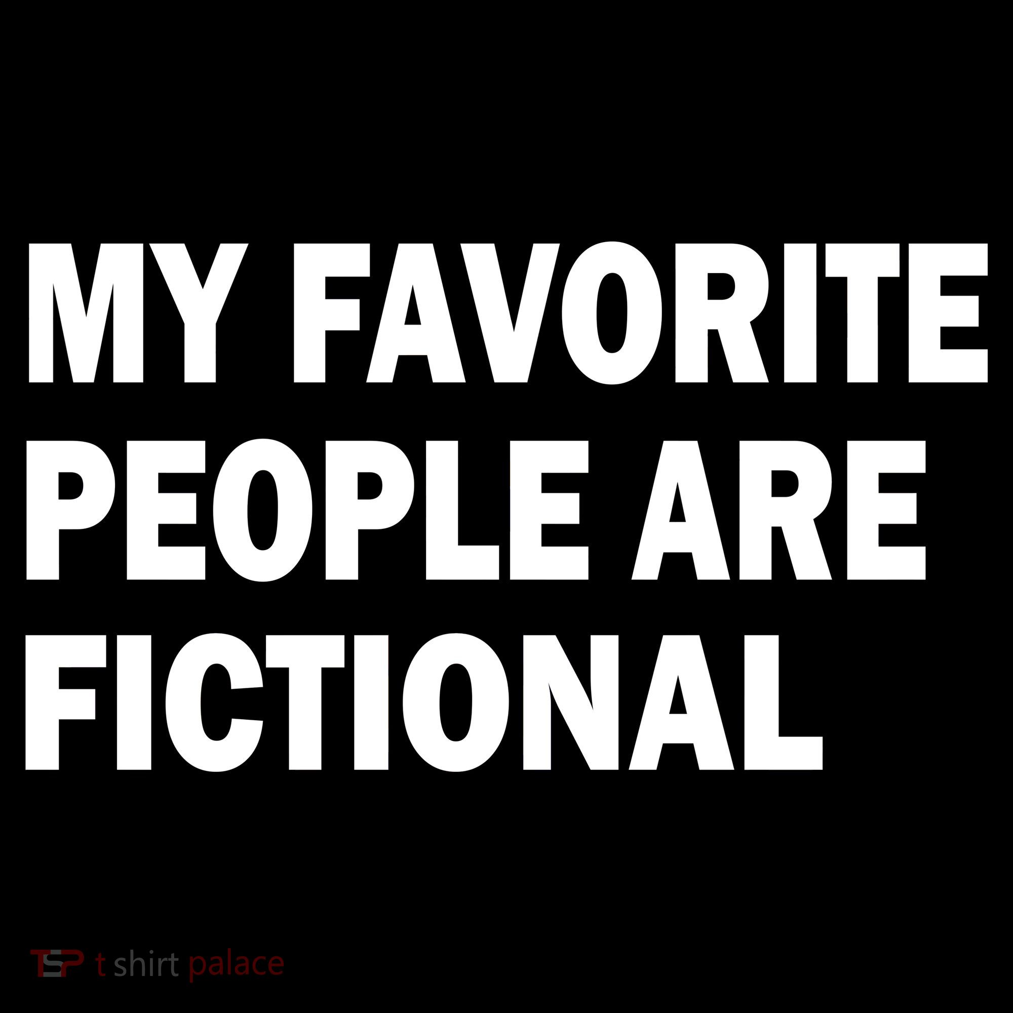My Favorite People Are Fictional Ornament