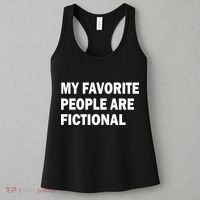My Favorite People Are Fictional Women's Tank Top thumb 3
