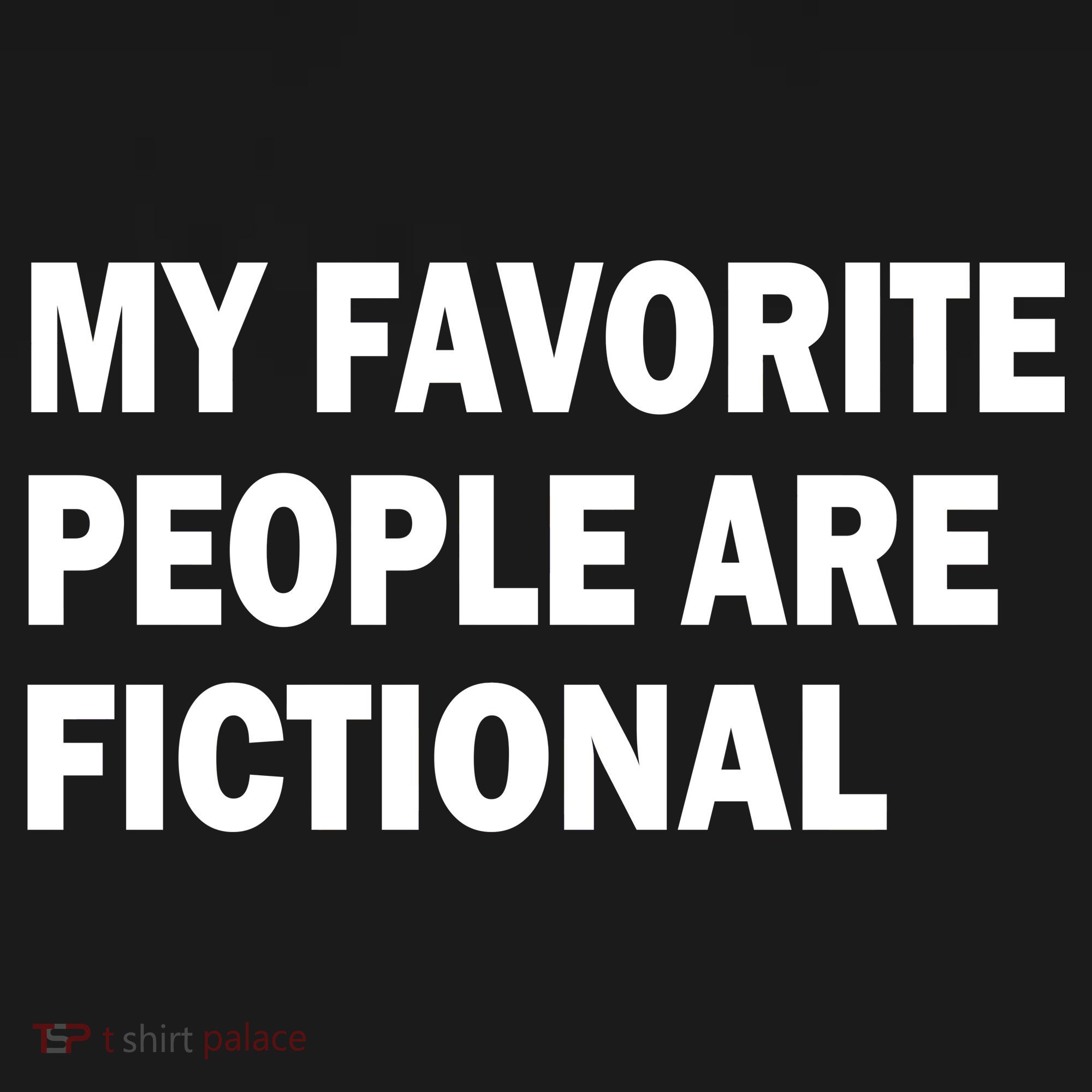 My Favorite People Are Fictional Toddler Hoodie
