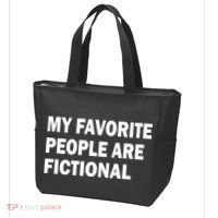 My Favorite People Are Fictional Tote Bag thumb 3