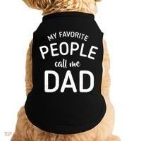 My Favorite People Call Me Dad Doggie Tank thumb 0
