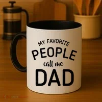 My Favorite People Call Me Dad Coffee Mug thumb 4