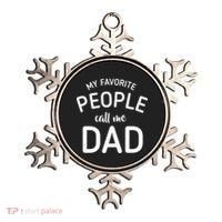My Favorite People Call Me Dad Ornament thumb 0