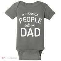 My Favorite People Call Me Dad Baby Bodysuit thumb 0