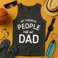 My Favorite People Call Me Dad Tank Top thumb 4