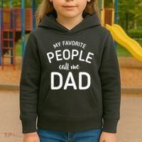 My Favorite People Call Me Dad Kids Hoodie thumb 3