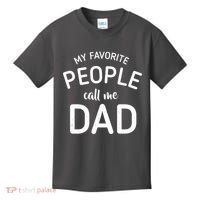 My Favorite People Call Me Dad Kids T-Shirt thumb 0