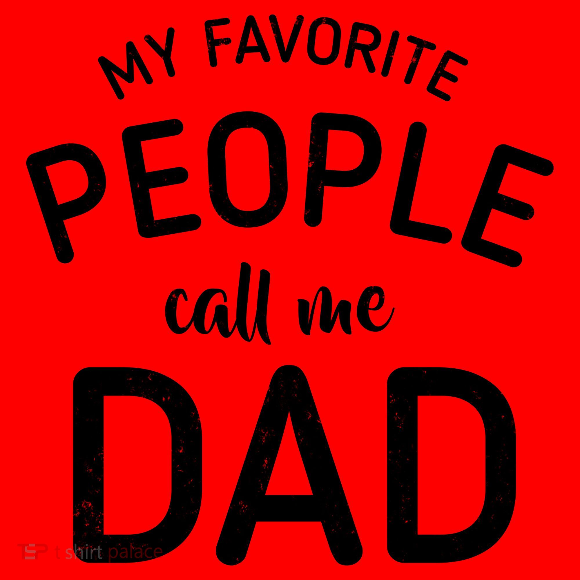 My Favorite People Call Me Dad Santa Hat