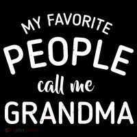 My Favorite People Call Me Grandma Long Sleeve Shirt thumb 2