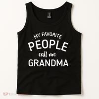 My Favorite People Call Me Grandma Tank Top thumb 2