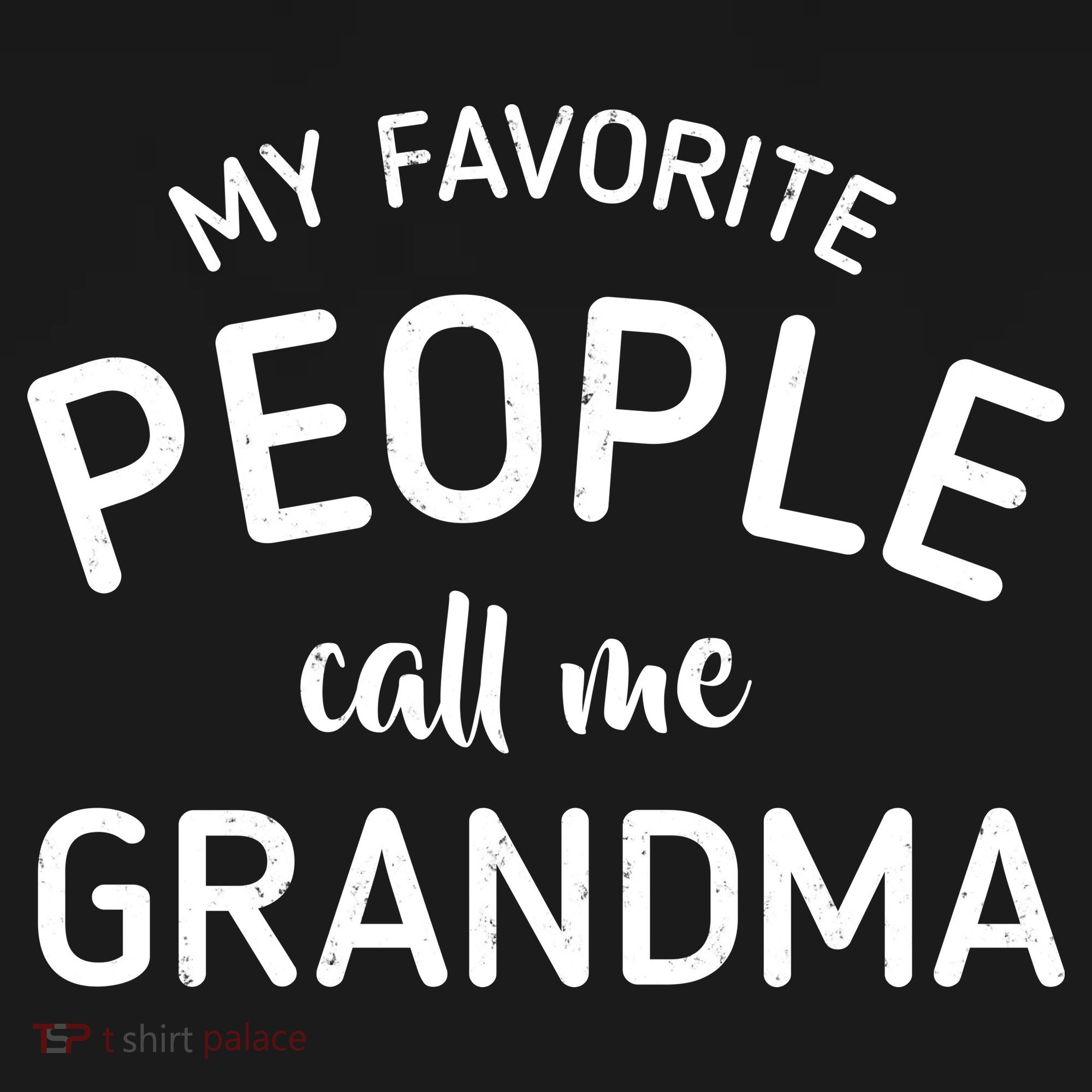 My Favorite People Call Me Grandma Tote Bag
