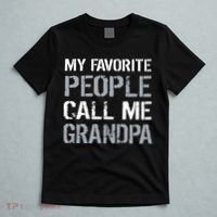 My Favorite People Call Me Grandpa T-Shirt thumb 5