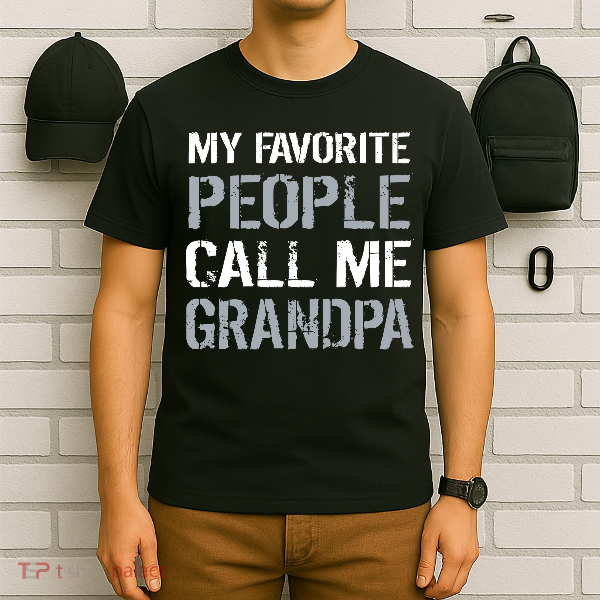 My Favorite People Call Me Grandpa T-Shirt