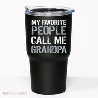 My Favorite People Call Me Grandpa Tumbler thumb 0