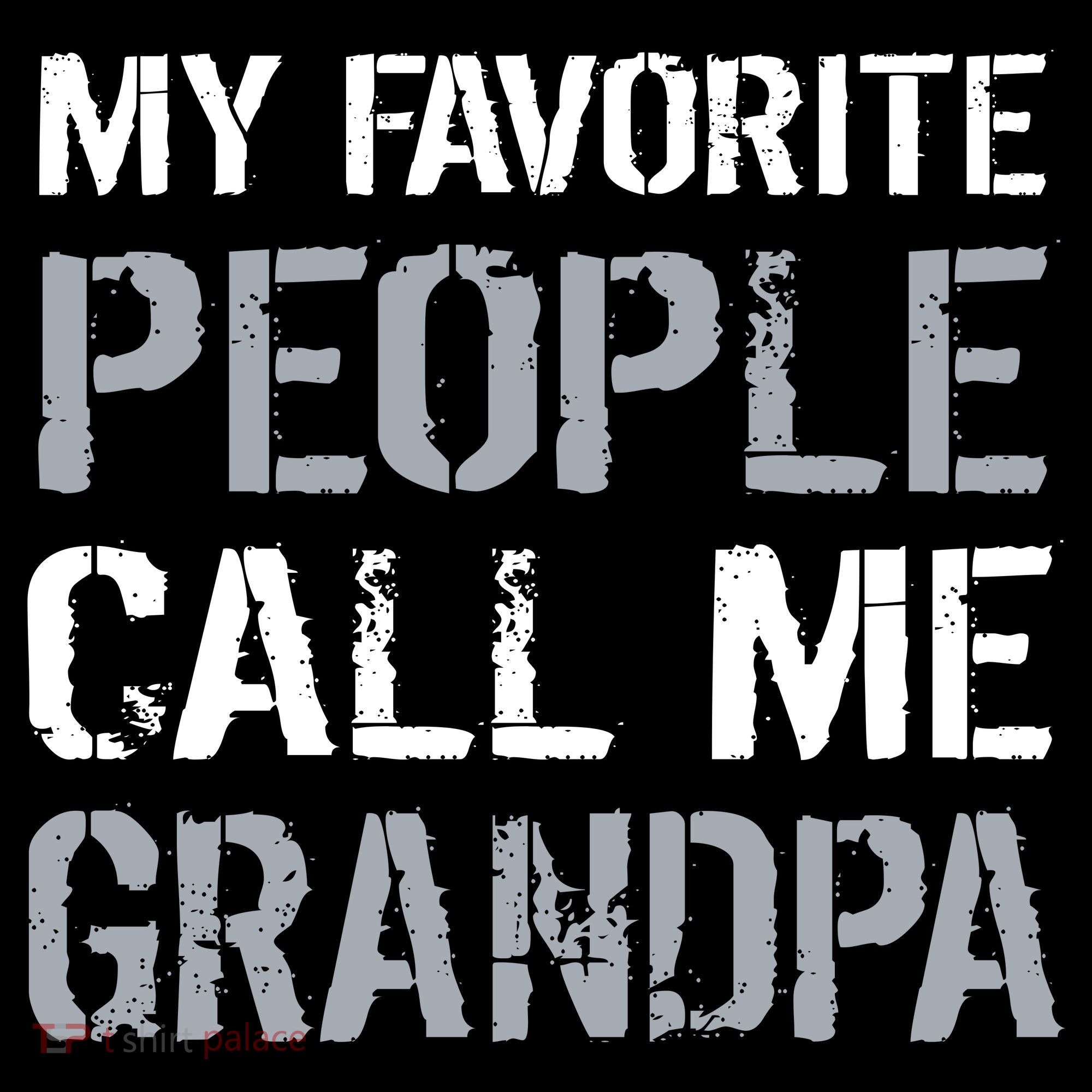 My Favorite People Call Me Grandpa Mousepad