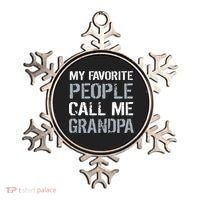 My Favorite People Call Me Grandpa Ornament thumb 0