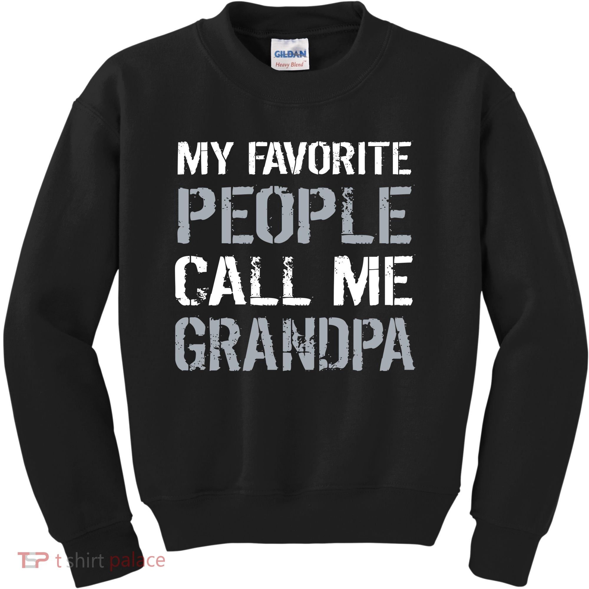My Favorite People Call Me Grandpa Kids Sweatshirt