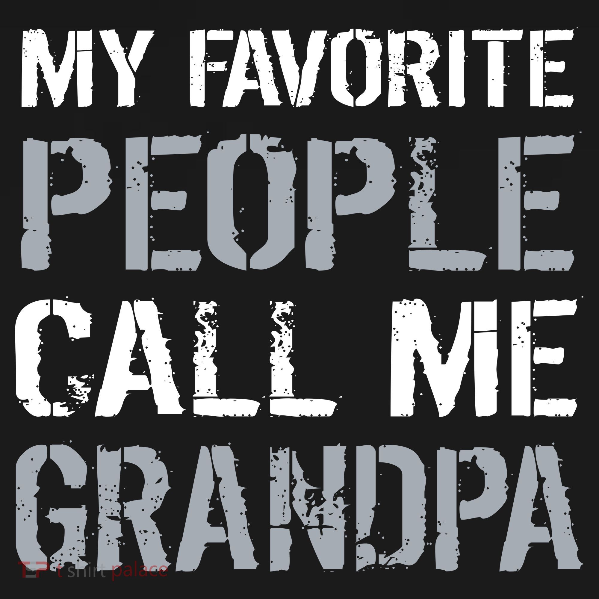 My Favorite People Call Me Grandpa Kids Hoodie