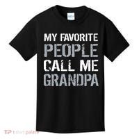 My Favorite People Call Me Grandpa Kids T-Shirt thumb 0