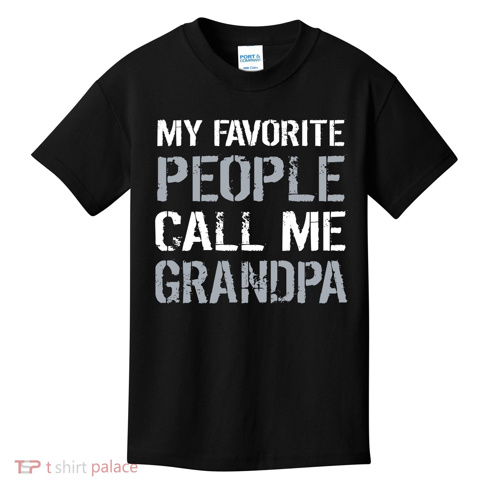My Favorite People Call Me Grandpa Kids T-Shirt
