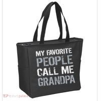 My Favorite People Call Me Grandpa Tote Bag thumb 2