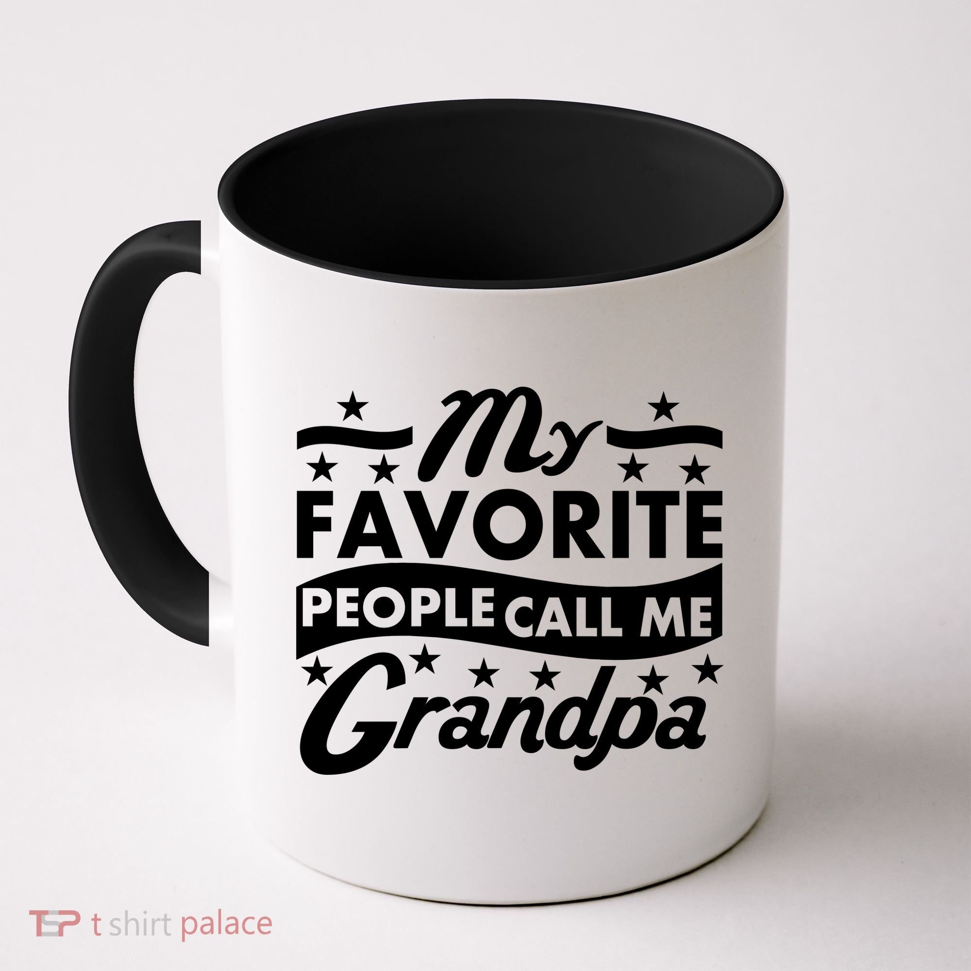 My Favorite People Call Me Grandpa Father's Day Coffee Mug
