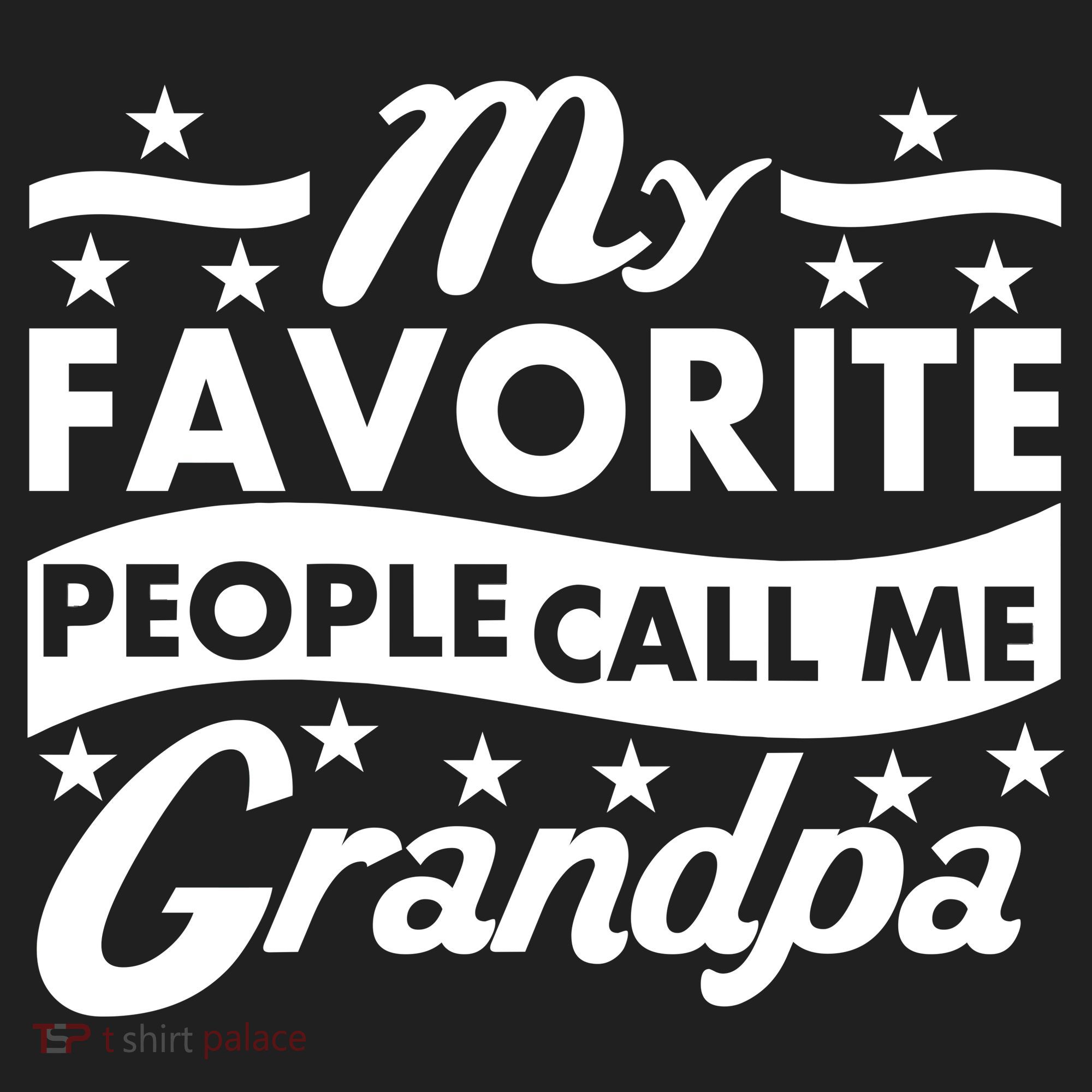 My Favorite People Call Me Grandpa Father's Day Tumbler