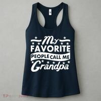 My Favorite People Call Me Grandpa Father's Day Women's Tank Top thumb 3