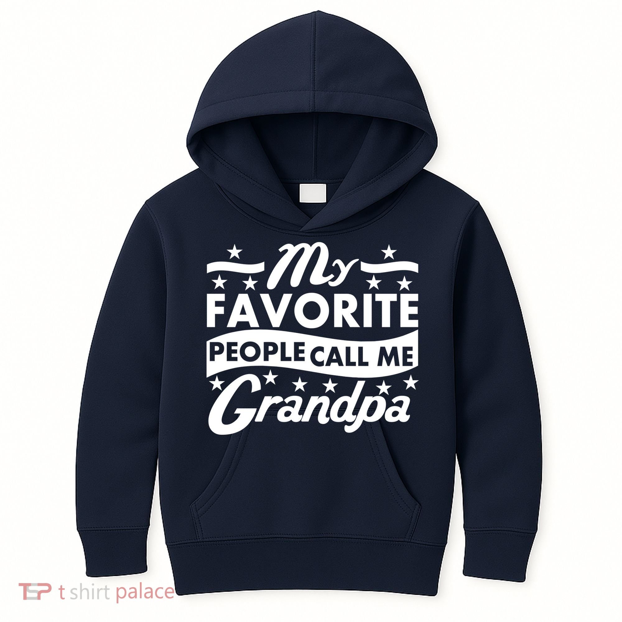 My Favorite People Call Me Grandpa Father's Day Kids Hoodie