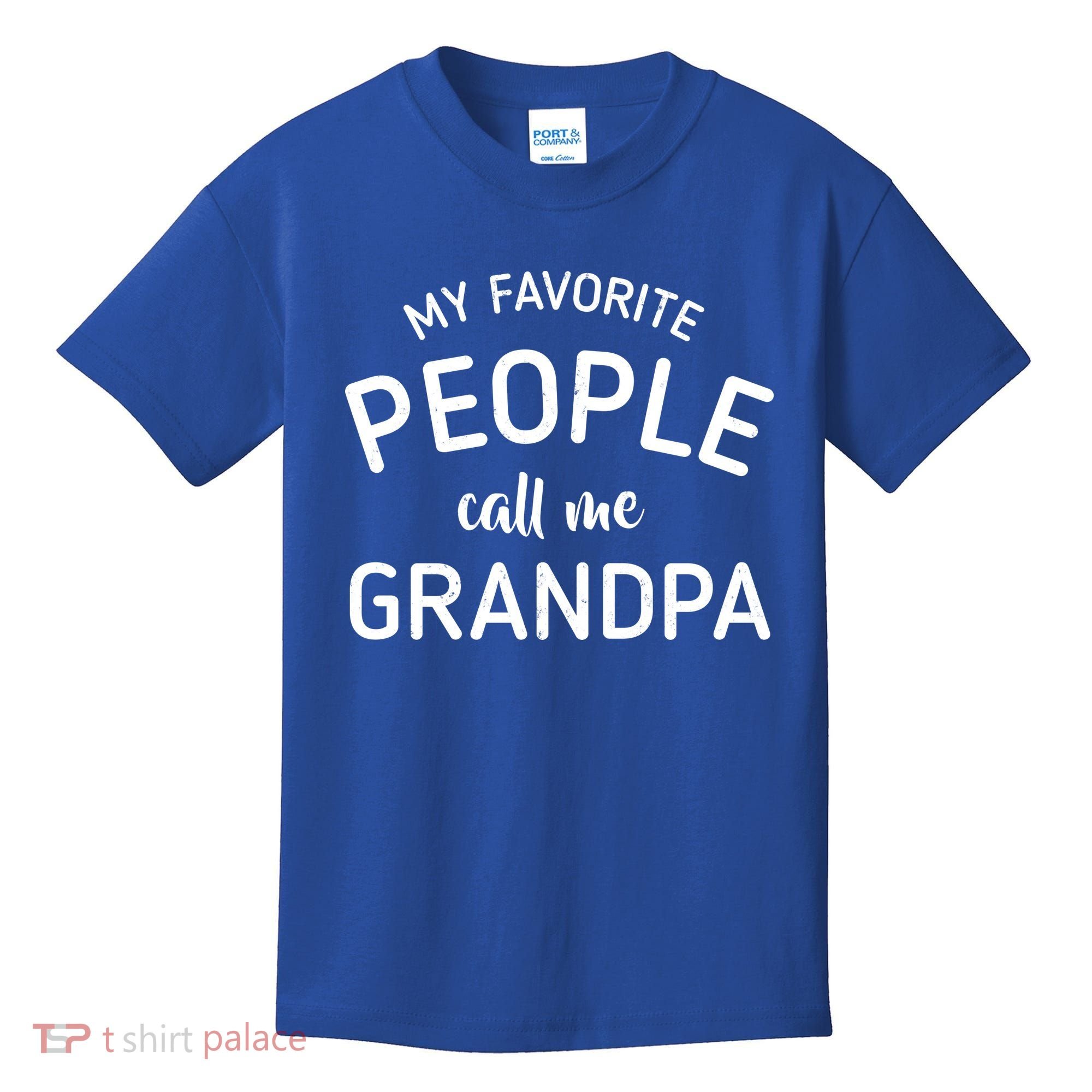 My Favorite People Call Me Grandpa Funny Kids T-Shirt