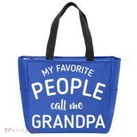 My Favorite People Call Me Grandpa Funny Tote Bag thumb 0