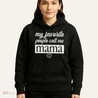 My Favorite People Call Me Mama Hoodie thumb 5