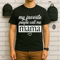 My Favorite People Call Me Mama T-Shirt thumb 6