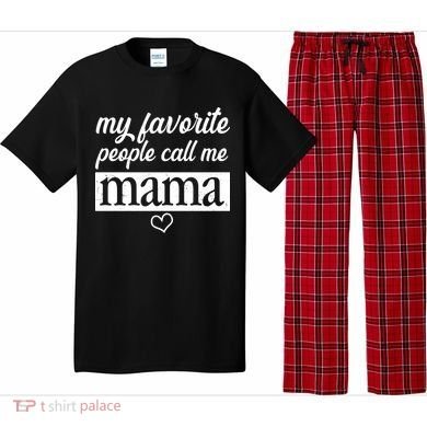 My Favorite People Call Me Mama Pajama Set