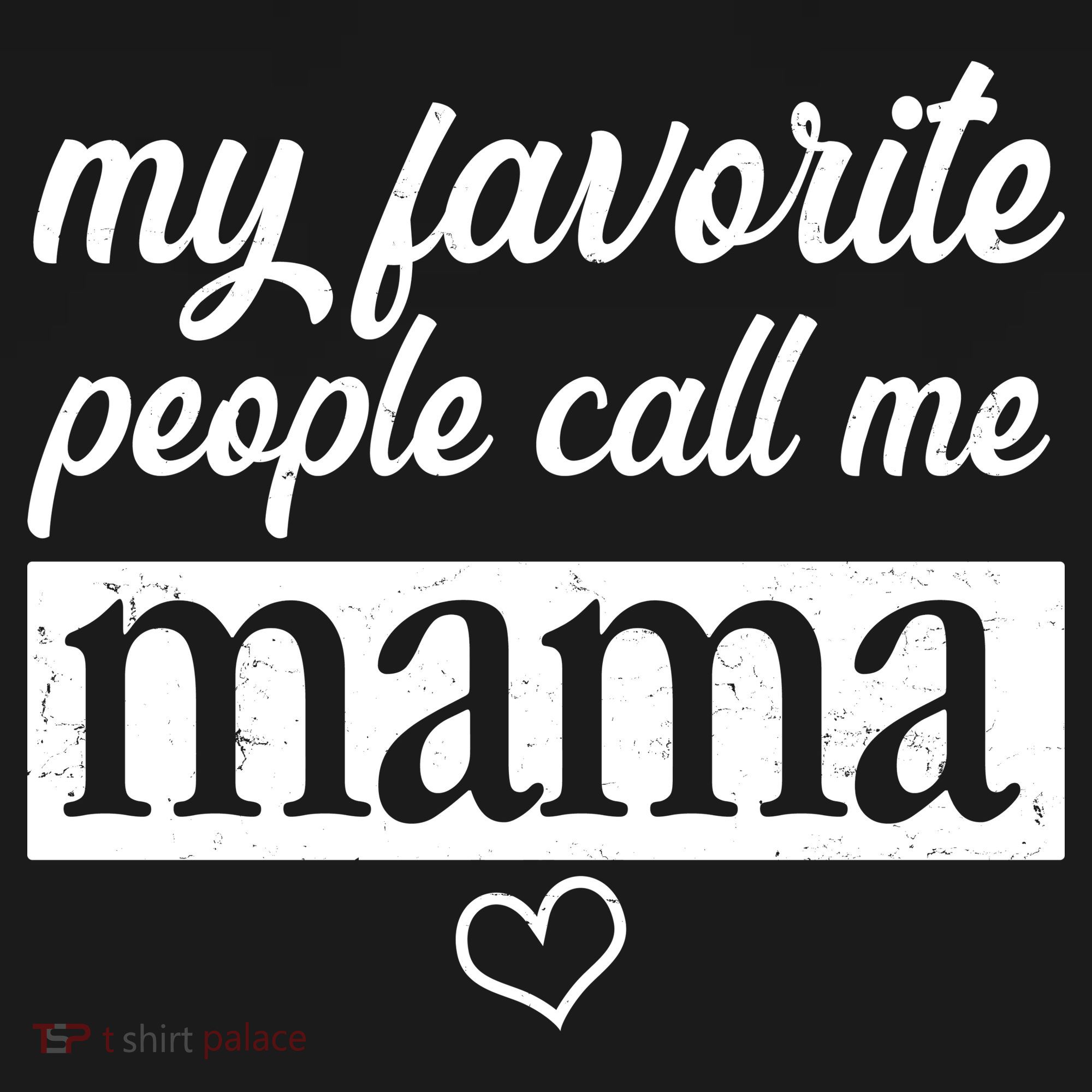 My Favorite People Call Me Mama Mousepad