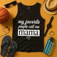 My Favorite People Call Me Mama Tank Top thumb 4