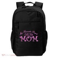 My Favorite People Call Me Mom Backpack thumb 0