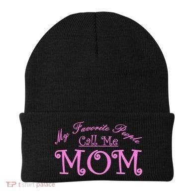 My Favorite People Call Me Mom Beanie