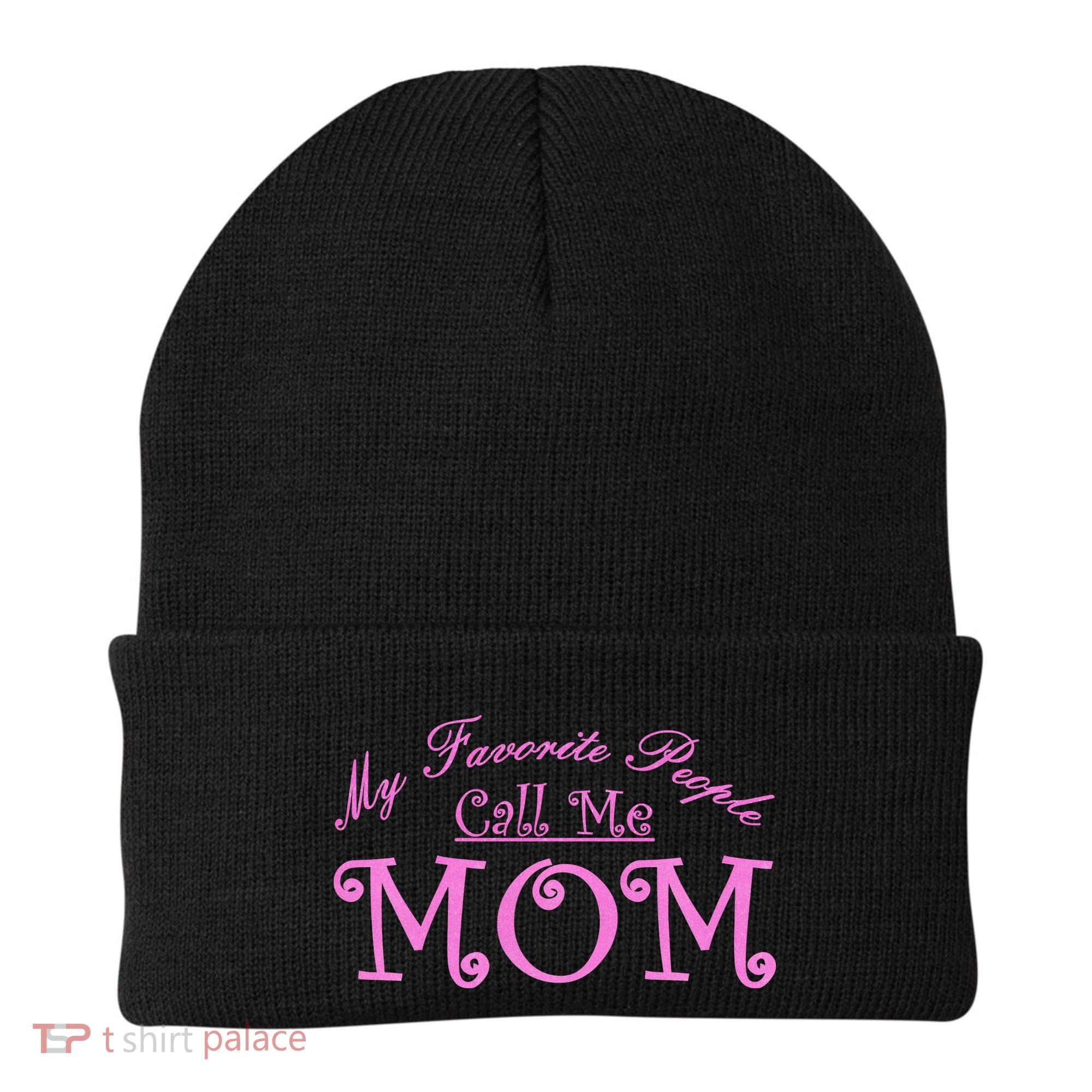 My Favorite People Call Me Mom Beanie