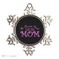My Favorite People Call Me Mom Ornament thumb 0
