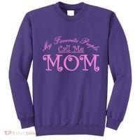 My Favorite People Call Me Mom Sweatshirt thumb 0