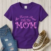 My Favorite People Call Me Mom Women's T-Shirt thumb 3
