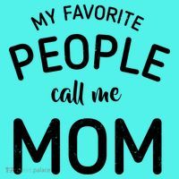 My Favorite People Call Me Mom Funny Mousepad thumb 1