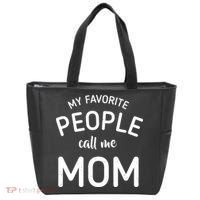 My Favorite People Call Me Mom Funny Tote Bag thumb 0
