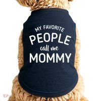 My Favorite People Call Me Mommy Doggie Tank thumb 0