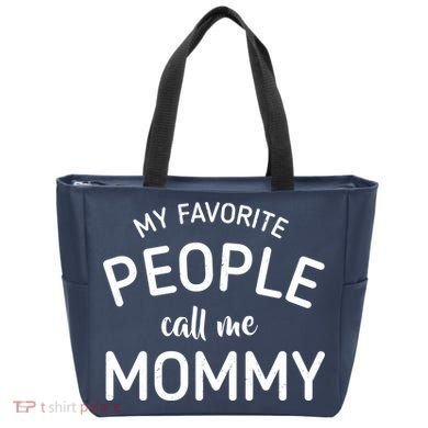 My Favorite People Call Me Mommy Tote Bag