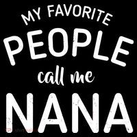 My Favorite People Call Me Nana Ornament thumb 1