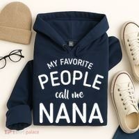 My Favorite People Call Me Nana Hoodie thumb 4