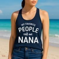 My Favorite People Call Me Nana Women's Tank Top thumb 2